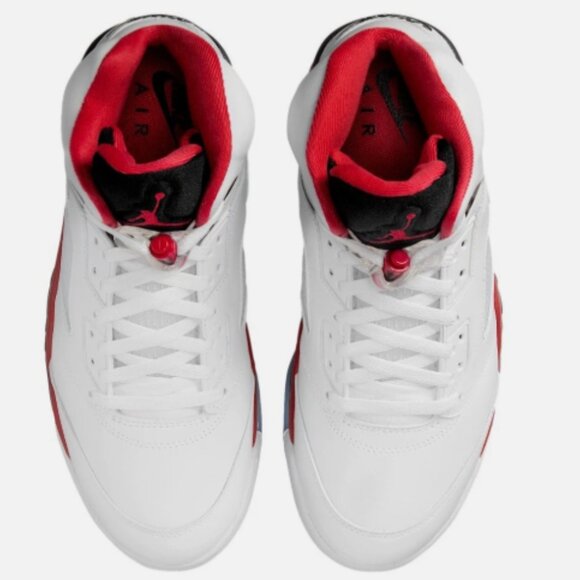 Nike Air Jordan 5 Retro Fire Red 2025 Men Shoes NEW "MULTIPLE SIZE" - Picture 3 of 6